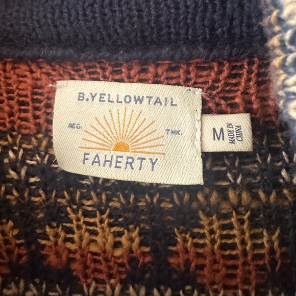 FAHERTY B.YELLOWTAIL Lodge Cardigan - Picture 9 of 12